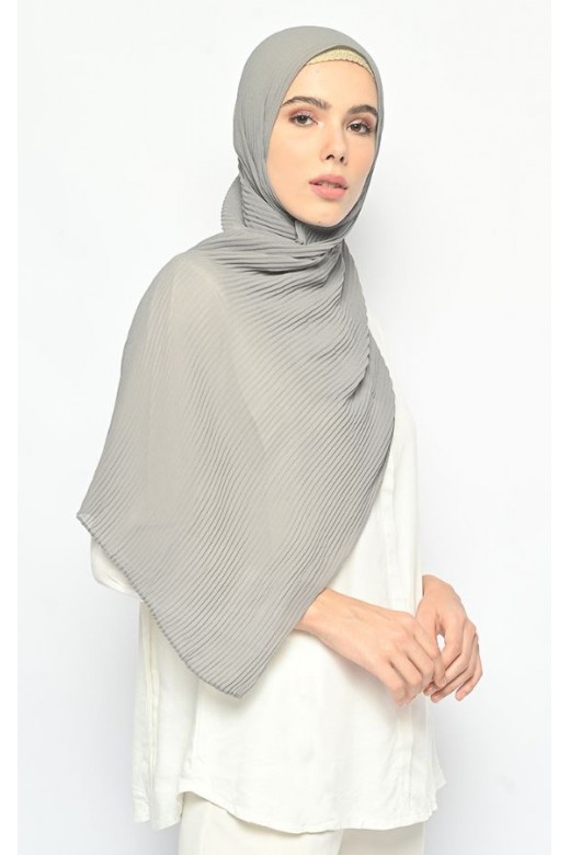 Pasmina Plisket Cerutti Dark Grey